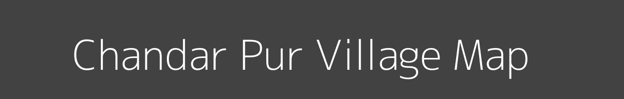 Map of Chandar Pur Village in Uttar Pradesh Image