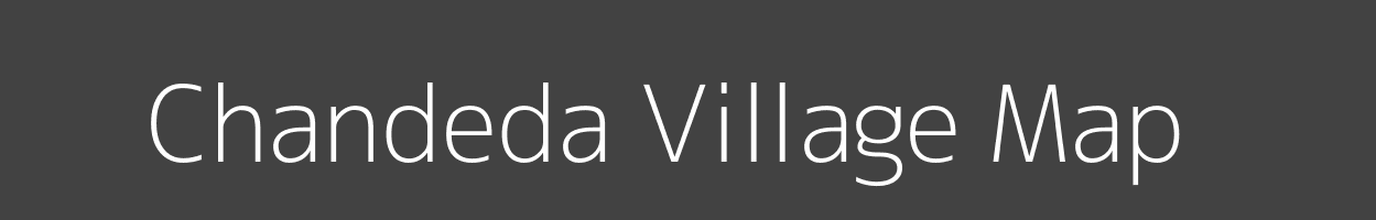 Map of Chandeda Village in Madhya Pradesh Image