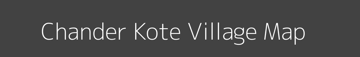 Map of Chander Kote Village in Jammu and Kashmir Image