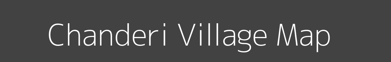 Map of Chanderi Village in Madhya Pradesh Image