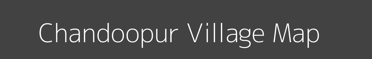 Map of Chandoopur Village in Uttar Pradesh Image