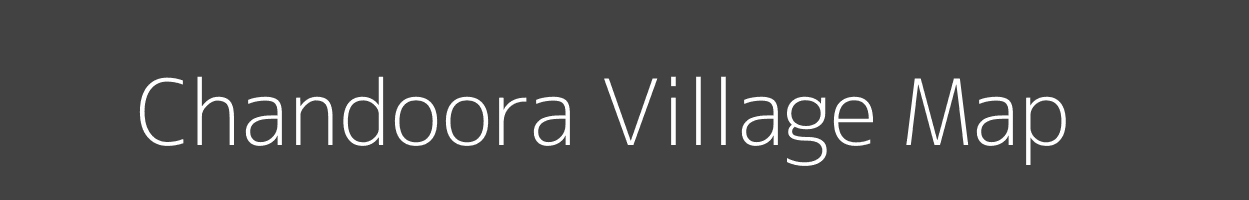 Map of Chandoora Village in Uttar Pradesh Image