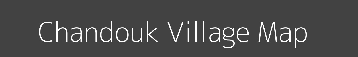 Map of Chandouk Village in Uttar Pradesh Image