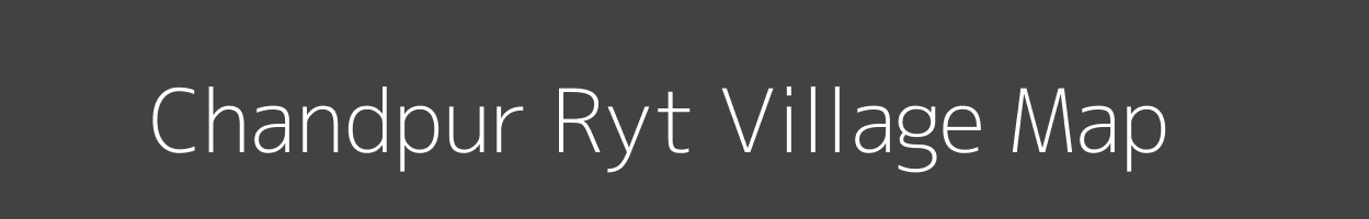 Map of Chandpur Ryt Village in Madhya Pradesh Image