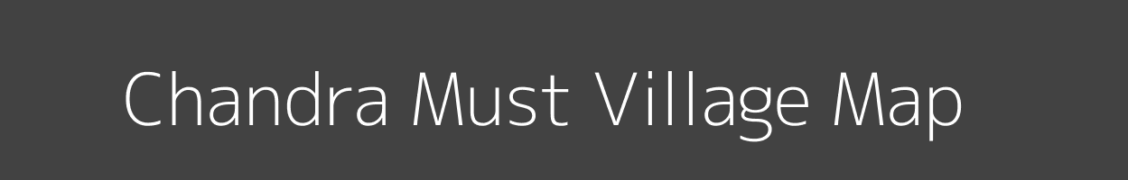 Map of Chandra Must Village in Uttar Pradesh Image