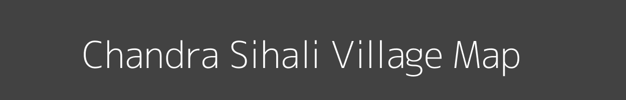 Map of Chandra Sihali Village in Uttar Pradesh Image