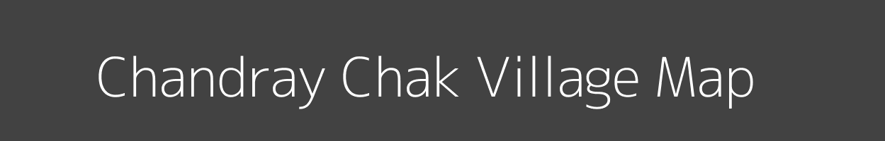 Map of Chandray Chak Village in Jharkhand Image