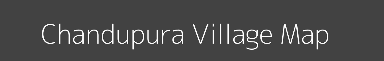 Map of Chandupura Village in Madhya Pradesh Image