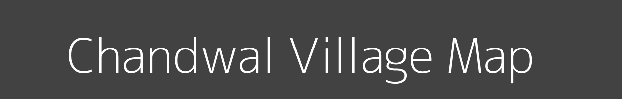 Map of Chandwal Village in Uttar Pradesh Image