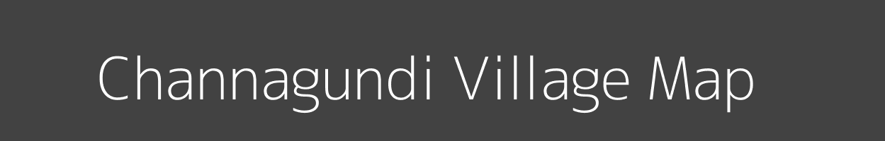 Map of Channagundi Village in Karnataka Image