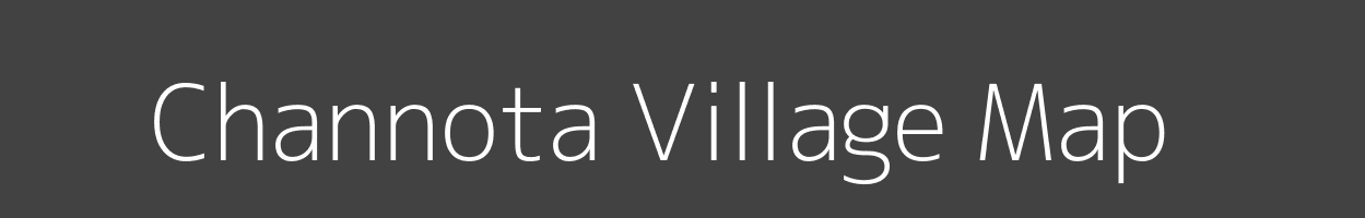 Map of Channota Village in Madhya Pradesh Image