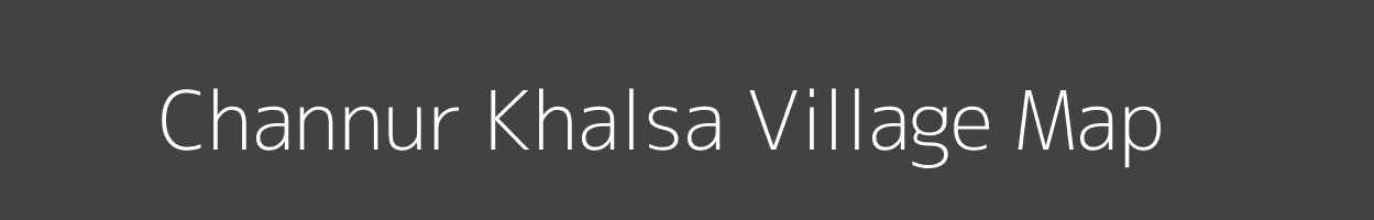 Map of Channur Khalsa Village in Karnataka Image