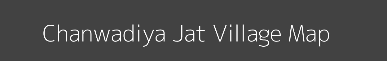 Map of Chanwadiya Jat Village in Madhya Pradesh Image