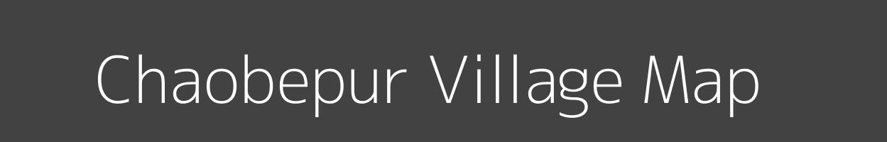 Map of Chaobepur Village in Uttar Pradesh Image