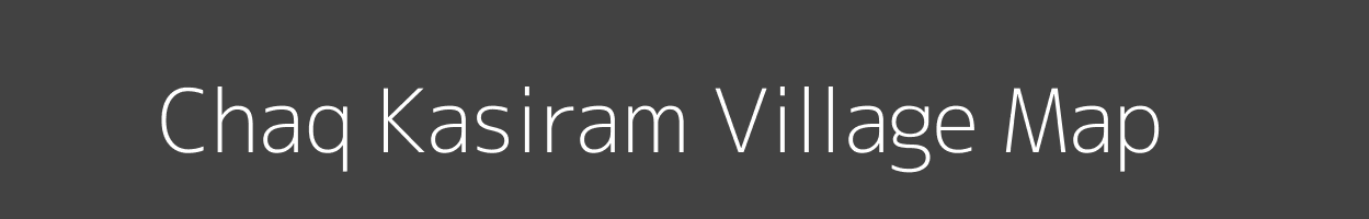 Map of Chaq Kasiram Village in Uttar Pradesh Image