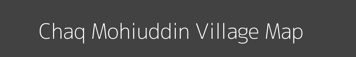 Map of Chaq Mohiuddin Village in Uttar Pradesh Image