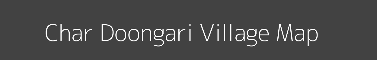 Map of Char Doongari Village in Rajasthan Image