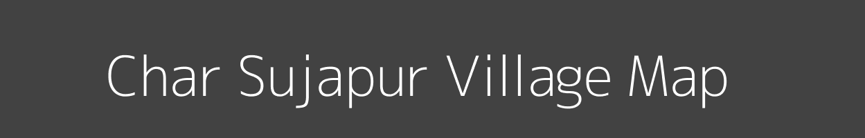 Map of Char Sujapur Village in West Bengal Image