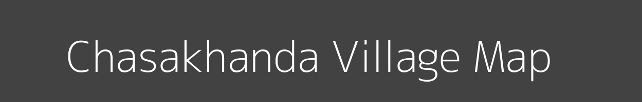 Map of Chasakhanda Village in Odisha Image