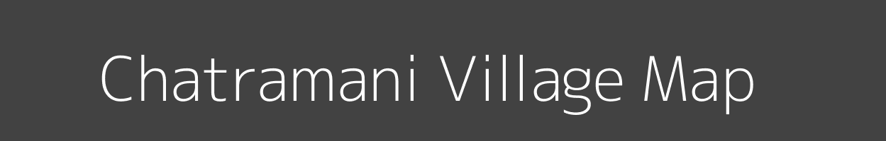Map of Chatramani Village in Tamil Nadu Image