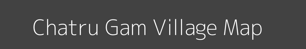 Map of Chatru Gam Village in Jammu and Kashmir Image