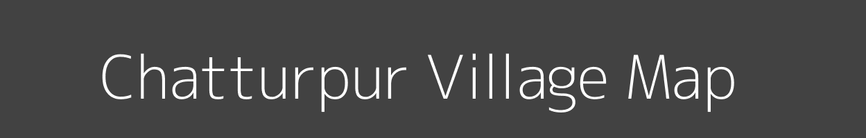 Map of Chatturpur Village in Uttar Pradesh Image