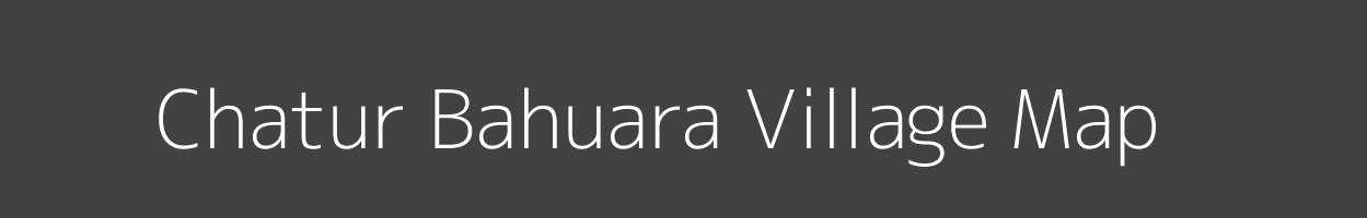 Map of Chatur Bahuara Village in Bihar Image