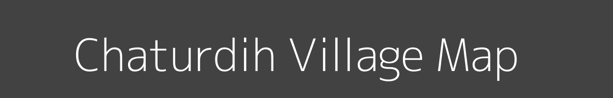 Map of Chaturdih Village in Jharkhand Image