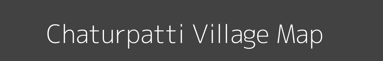 Map of Chaturpatti Village in Uttar Pradesh Image