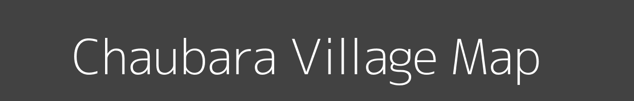 Map of Chaubara Village in Uttar Pradesh Image