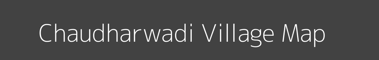 Map of Chaudharwadi Village in Maharashtra Image