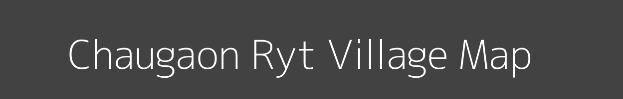 Map of Chaugaon Ryt Village in Madhya Pradesh Image