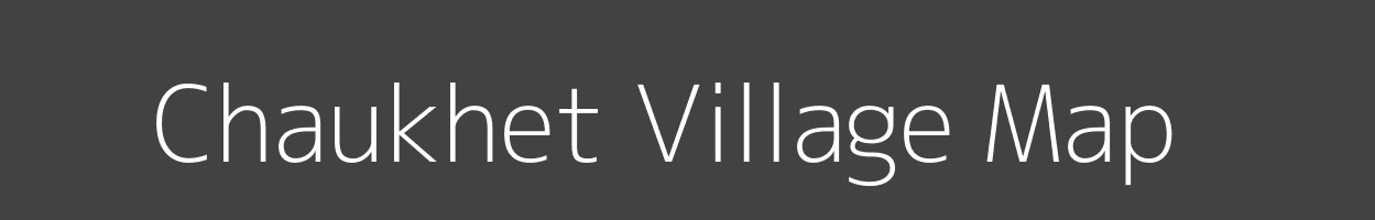 Map of Chaukhet Village in Madhya Pradesh Image