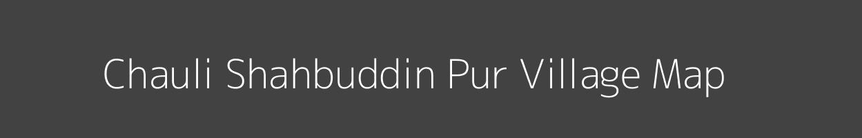 Map of Chauli Shahbuddin Pur Village in Uttarakhand Image