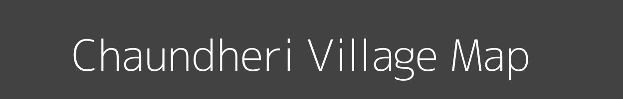 Map of Chaundheri Village in Uttar Pradesh Image