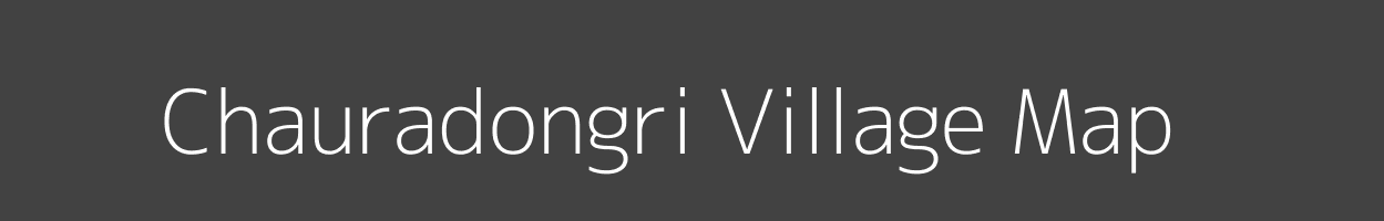 Map of Chauradongri Village in Madhya Pradesh Image