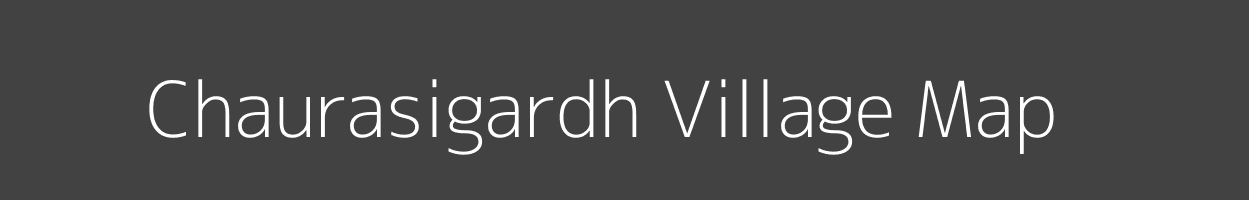 Map of Chaurasigardh Village in Madhya Pradesh Image