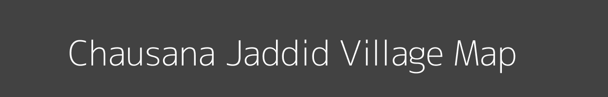 Map of Chausana Jaddid Village in Uttar Pradesh Image