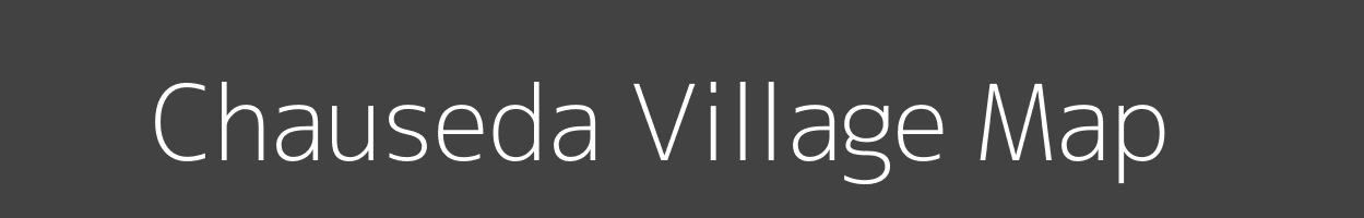 Map of Chauseda Village in Uttar Pradesh Image