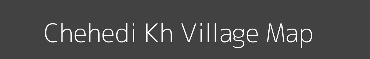 Map of Chehedi Kh Village in Maharashtra Image