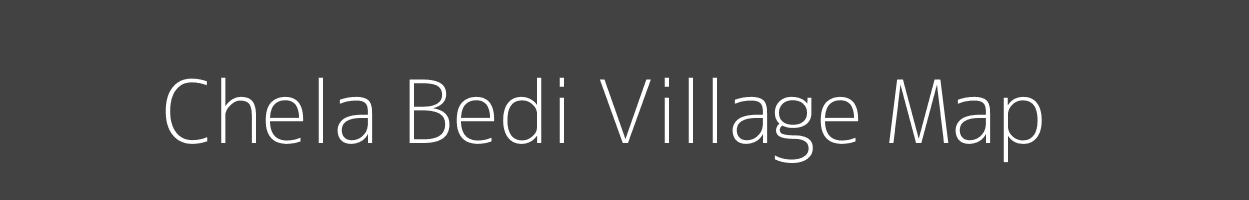 Map of Chela Bedi Village in Gujarat Image