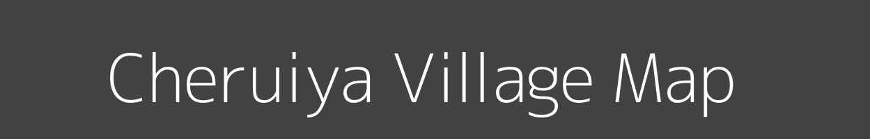 Map of Cheruiya Village in Uttar Pradesh Image