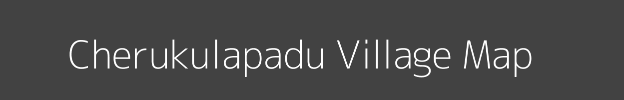 Map of Cherukulapadu Village in Andhra Pradesh Image