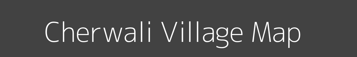 Map of Cherwali Village in Maharashtra Image