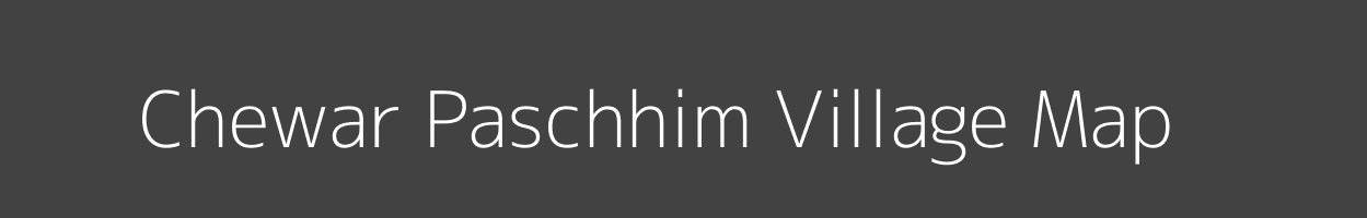 Map of Chewar Paschhim Village in Uttar Pradesh Image