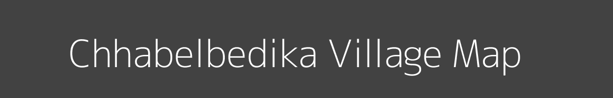 Map of Chhabelbedika Village in Jharkhand Image