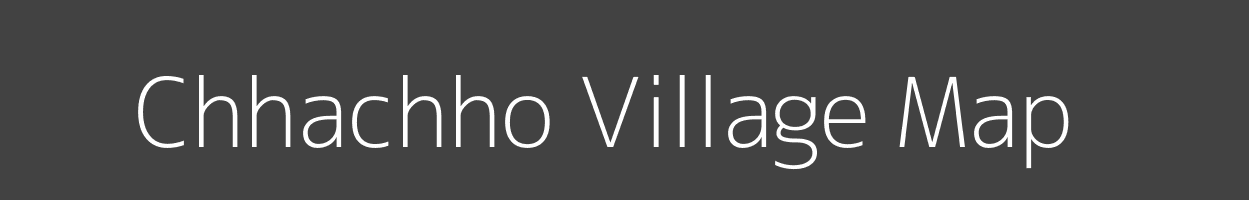 Map of Chhachho Village in Uttar Pradesh Image