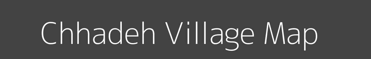 Map of Chhadeh Village in Madhya Pradesh Image