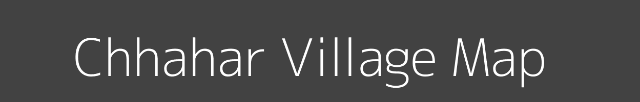 Map of Chhahar Village in Madhya Pradesh Image