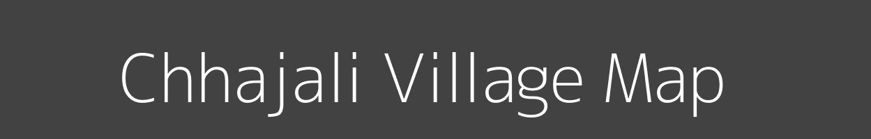 Map of Chhajali Village in Gujarat Image